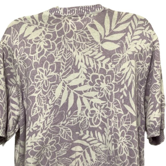 NWT C.D.Daniels Short Sleeve Sweater Size: 1X - Picture 4 of 7